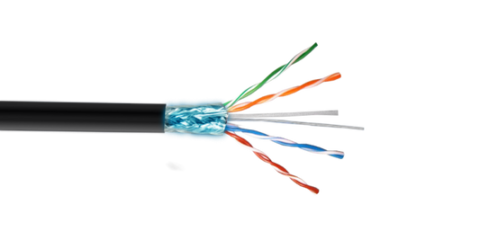 CBXL-SN1 LINKMADE 100mt Cat5E F/UTP Exterior PE Solid Unifilar Cable Negro