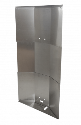 USK1209 RFARMOR AM-9M13-120 Escudo protector unitario para antena sectorial Rocket de Ubiquiti