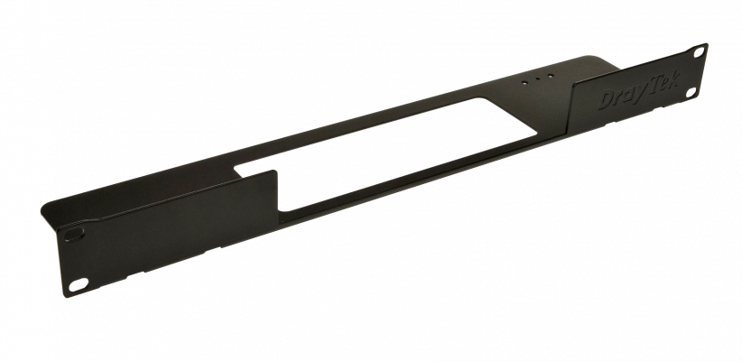 RM1 DRAYTEK Soporte Metálico para Montaje en Rack 1U Color Negro Compatible con Vigor
