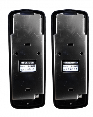 SENSOR-4 GARRISON Detector Lineal de Doble Haz LK-25 para Uso en Interiores y Exteriores con Alcance de 25 Metros, Alimentación 11-30VDC y Consumo 45mA