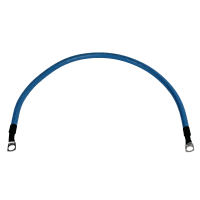 BTZ258. Cable 0,5m 21,2mm² 4AWG Azul Terminal-8mm de Diámetro