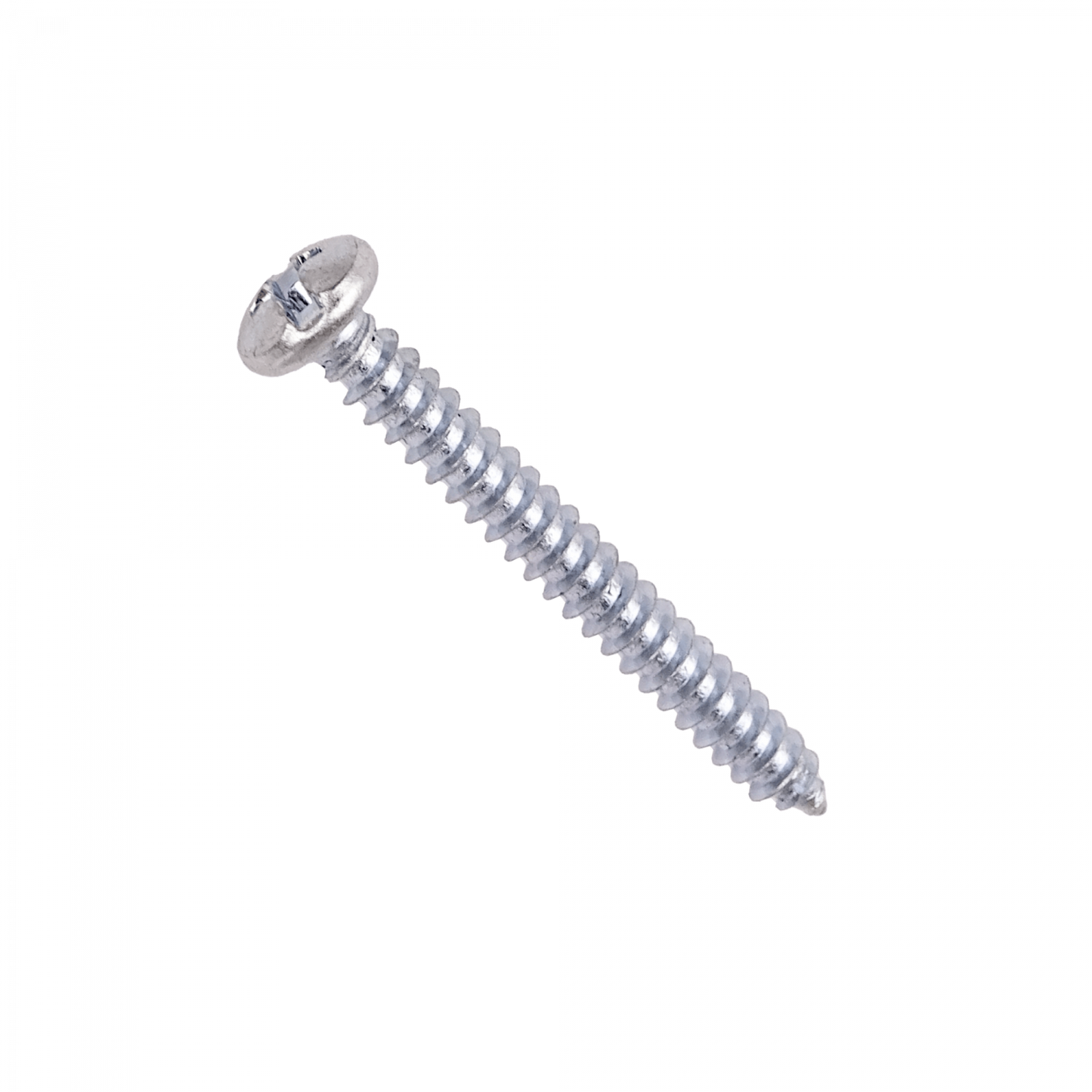 YUR8-12 100-Piezas Tornillo Cabeza Redonda 8 X 1.1/2-pulgadas CINC 617448001