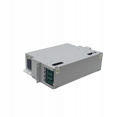 ODF-3 Cabecera 3U-Rack Metalica tipo ODF para 4 bandeja