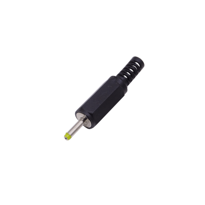 PLUG-0724-9 Clavija de alimentación DC 2,35x0,7mm Longitud-9mm para soldadura directa K-31122