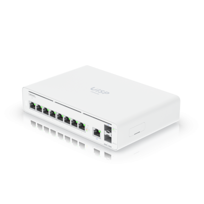 UISP-CONSOLE UBIQUITI 9-1000 2 Puertos SFP+ 10G microSD Bluetooth Fuente 24V/60W Rack 1U Consola de Administración