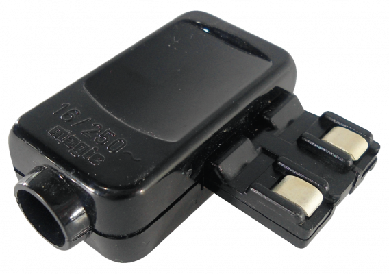 EB2300 Clavija de Seguridad BTICINO 2300 16A 2 Polos + Tierra Serie Magic