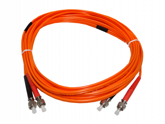 JFMFF5 Cable puente de fibra dúplex FC a FC 5 metros OM1 Multimodo MM 62.5/125 µm LSZH