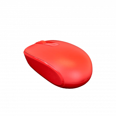 1850R Ratón Inalámbrico Rojo USB-AM 2,4GHz Funciona con 1 Pila AA Color Rojo Intenso