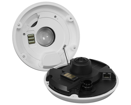 UVC-G6-PRO-360-W UI Blanco 12MP 360Domo IK10 AI 3504x3504 IR15 1-100 IP66 Audio reqPoE+