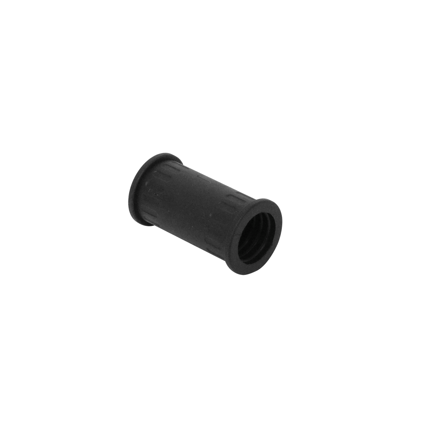 FLEP19-U 19mm Conector Acoplador para Tubería Flexible Plástica Negra Corrugada
