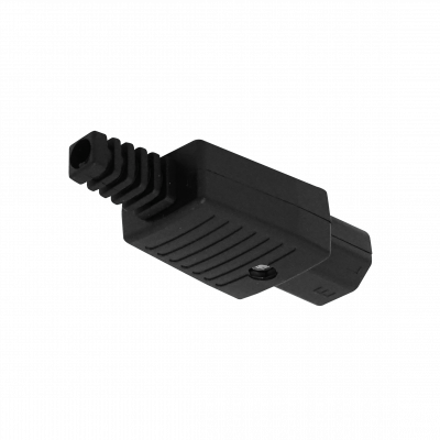 CHV Conector Hembra Volante C13 para Equipos Informáticos 10A Color Negro