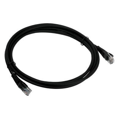 CPN-30L LINKMADE 3MT CAT5E NEGRO LSZH CABLE PATCH INYECTADO MULTIFILAR