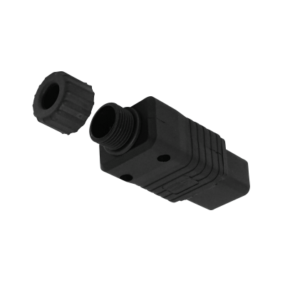 DHV Conector Hembra C19 Portátil 16A Negro para Sistemas UPS de elevada potencia