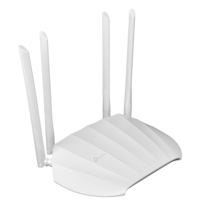 TL-WA1201 TP-LINK 4-Antenas-Omnidireccionales Velocidad-1-1000 Estándar-AC1200 Punto de Acceso Alimentador-12V Incluye-PoePasivo