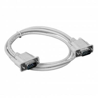 DB9-1MM Alargador Serie Recto 1,3 metros Macho-Macho 130cm Cable de Extensión Serial RS232 DE-09