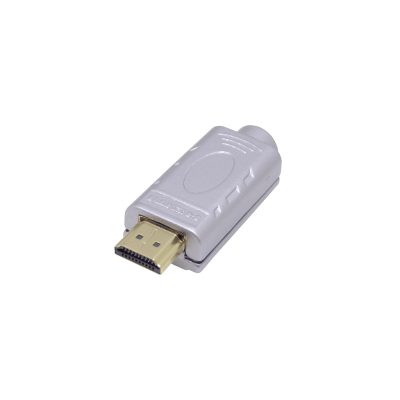 HDMI-M-T Conector Terminal HDMI Macho Volante Blindado Atornillable v2.0 Terren