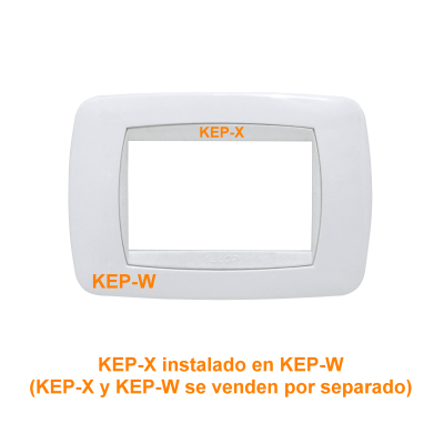 KEP-X KALOP Jonica Blanco Marco 3 Modulos 3-Puestos KL40905
