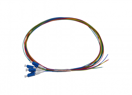 JFSL-4 LC/UPC SM 1,5m 4-unidades Pigtail 150cm 0,9mm 1.5m Monomodo 9/125um
