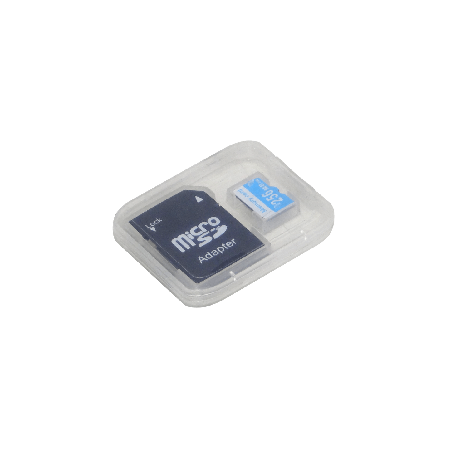 MSD-256MB 256mb 0,25GB Clase6 Tarjeta MicroSD con Adaptador-SD