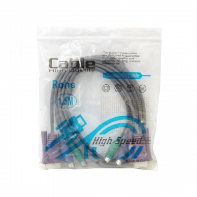 KVM-CB Cableado para conmutador KVM 1,5 metros VGA-PS2/Macho-Macho 1.5m 150cm