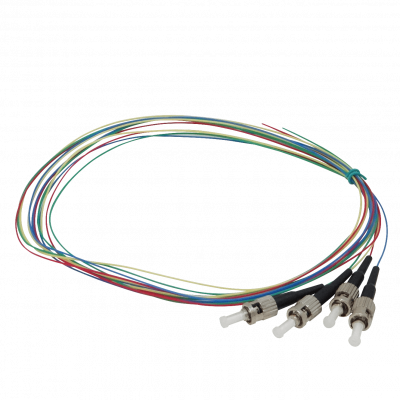 JFMT-4 ST/UPC OM1 Multimodo 1,5mt 4-Unidades Pigtail 62.5/125um 0,9mm 150cm
