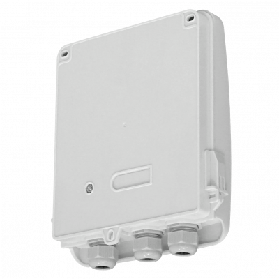 BOX-12C 12-Manguito 8-CL-Rectangular IP65 Caja Blanca Terminacion Fibra NAP