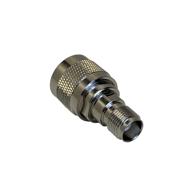 UMTH Adaptador coaxial acoplador de conector UHF macho a TNC hembra
