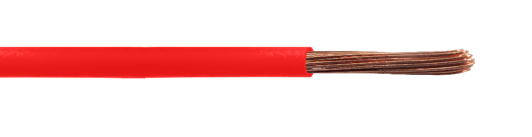 HZ25R EVA Cable eléctrico multifilar H07Z-1 2,5MM LSZH color rojo 100 metros 750V procedencia Brasil