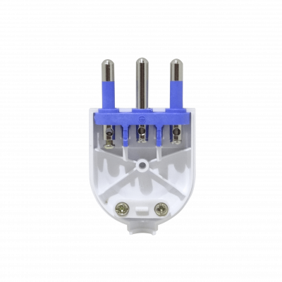 EMV3PZ KALOP 2P+T 16A Clavija Macho Portátil Blanco con-Tierra SL1003 KC44560