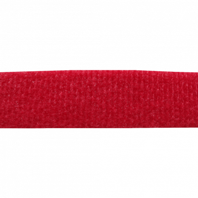 CV-LK25R Cinta de sujeción Velcro clásica de doble cara, color rojo, longitud de 25 metros y ancho de 20 milímetros