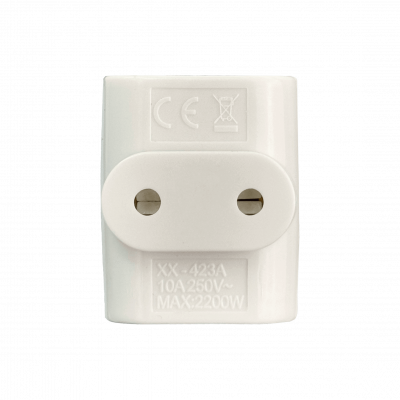 ELG-32 Enchufe triple 6A 250V 1500W sin conexión a tierra YC002 Sin-Certificacion