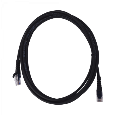 CP6N-30L LINKMADE 3MT CAT6 NEGRO LSZH CABLE PATCH INYECTADO MULTIFILAR