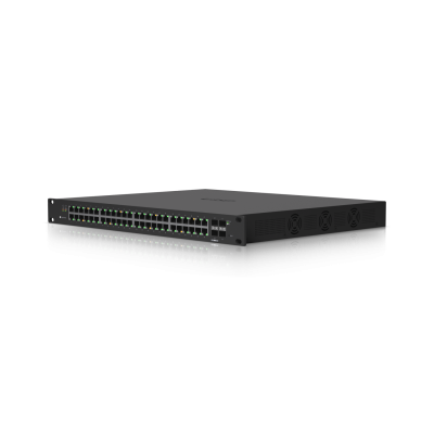 ES48-500W-LIQ DE SEGUNDA MANO UBIQUITI 400W 48-1000-PoE-af/at Consola 2-SFP 2-SFP+10G Gestión-L3