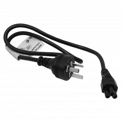 CRMT 1,2-1,8mt Trebol-C5-Hembra I-Macho Cable Poder I=Argentina/Australia