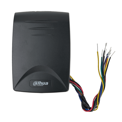 ASR1100 DAHUA Control Acceso Lector Proximidad RFID 125KHz 13,56MHz Alcance/1-3cm Alimentación/9-15VDC