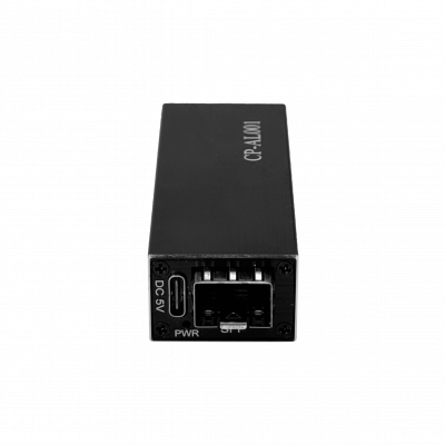 POE-CONVERT 1-SFP 1-1000-PoE Convertidor de Medios PoE USB-C-5V