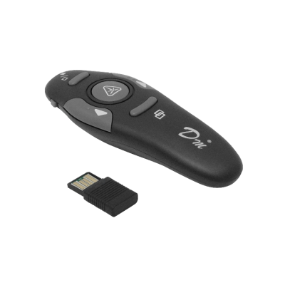 RLP801 Presentador sin cables 15mt 2,4GHz USB Apuntador Láser necesita-1xAAA
