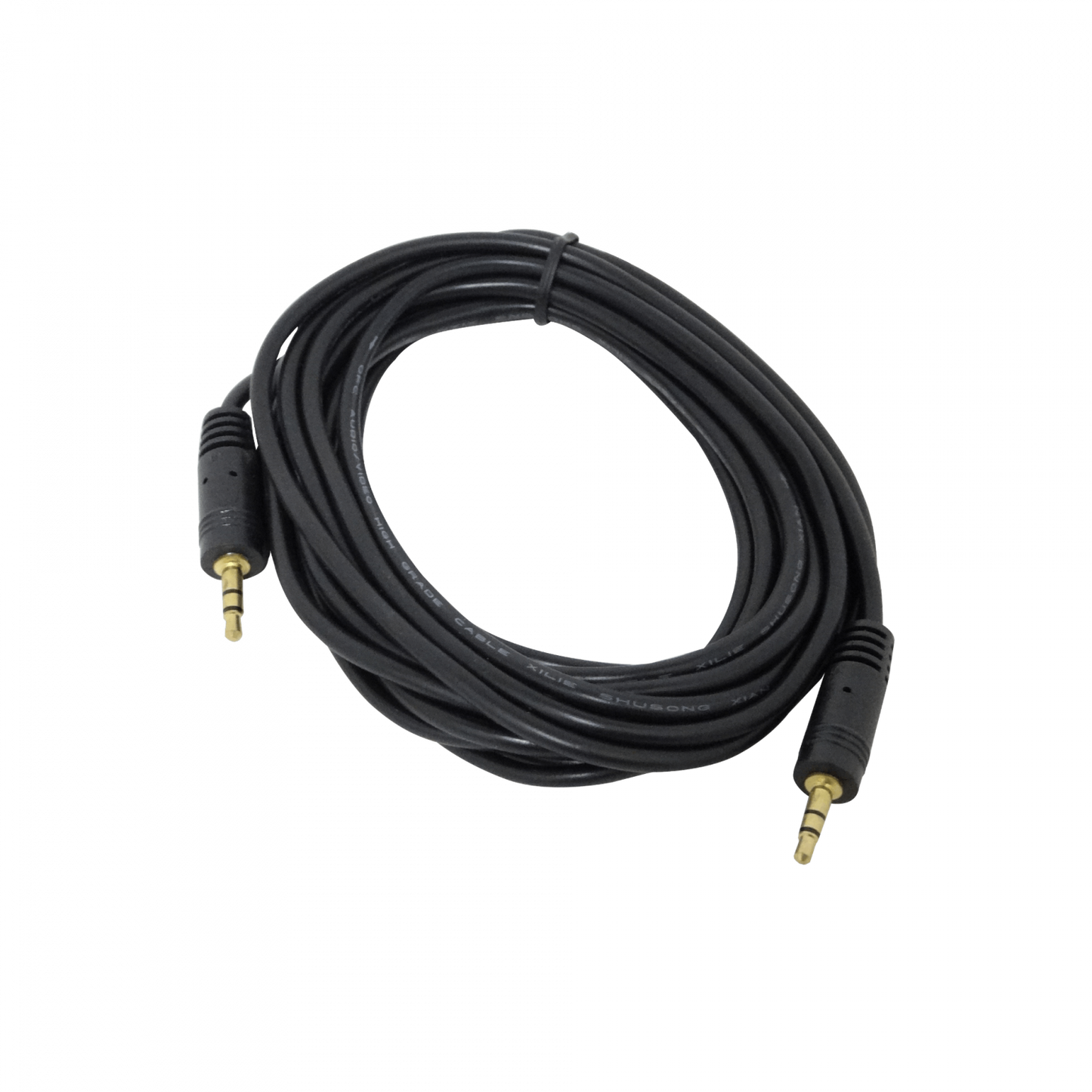 AUDIO-5M 3,5mm-MM Macho-Macho 5mts Conductor Sonido Conector-Conector Phone-1/8 500cm 1x5 1x1