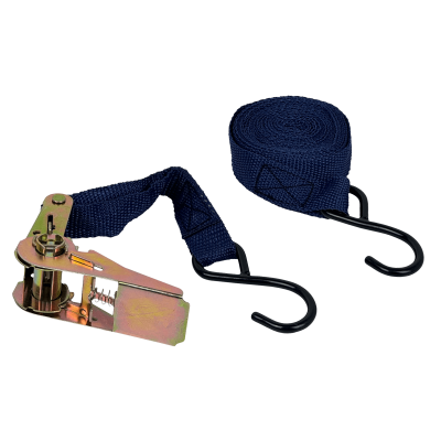 LIN-45MT 4,5mt Ancho-25mm Cuerda de Remolque Polipropileno Cincha Sujeción con Trinquete