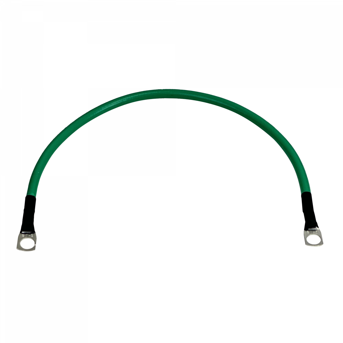 BTV158. Cable 50cm 13,3mm2 6AWG Verde 8mm-Diametro-Conector 0,5mt
