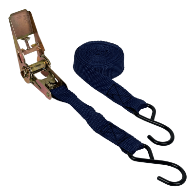 LIN-45MT 4,5mt Ancho-25mm Cuerda de Remolque Polipropileno Cincha Sujeción con Trinquete
