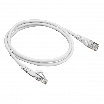 CPG-10L LINKMADE 1 metro Cat5E U/UTP Gris LSZH Cable de Parcheo Moldeado Multihilo