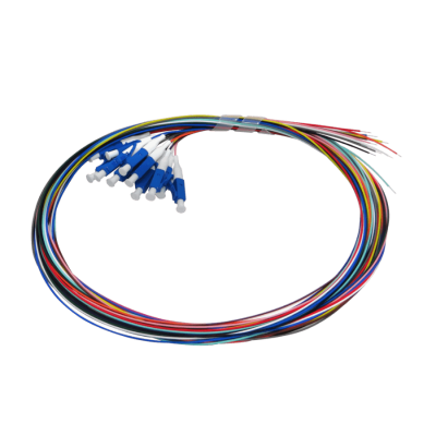 JFSL-12 LC SM 1,5 Metros 12 Unidades Pigtail Monomodo SingleMode 12 Colores Diferentes