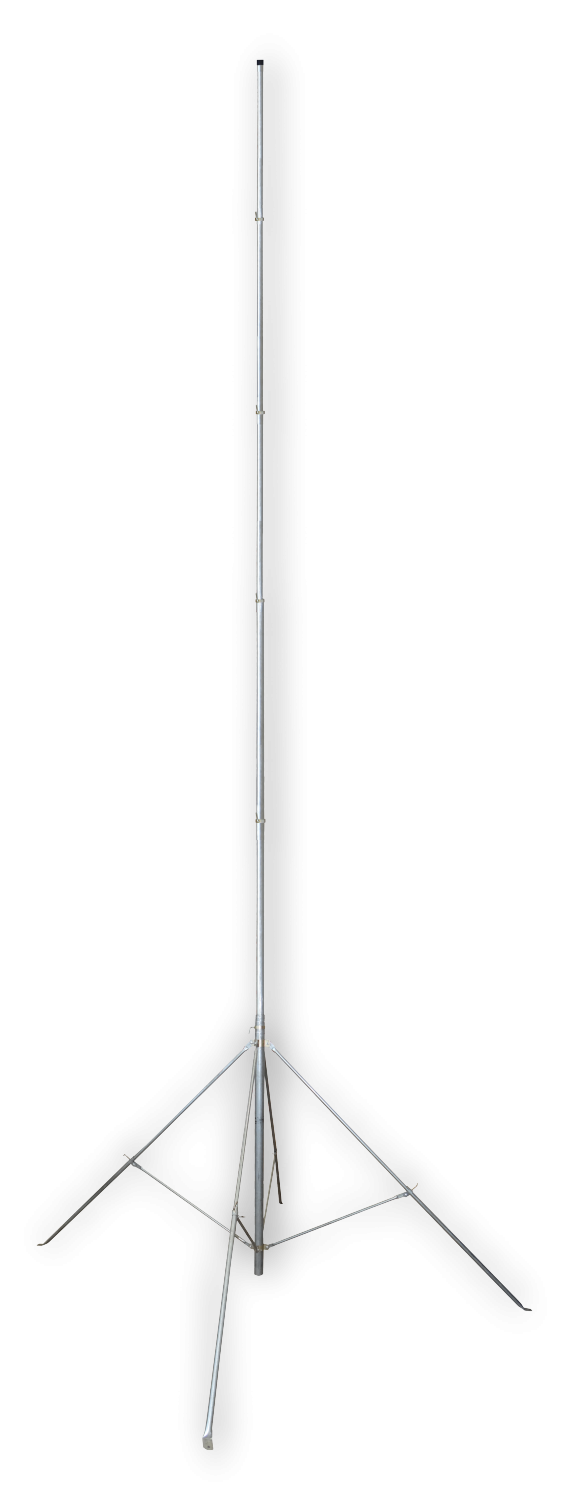MASTD-5M LINKMADE Poste telescópico liviano galvanizado 5 metros sin necesidad de cuerda