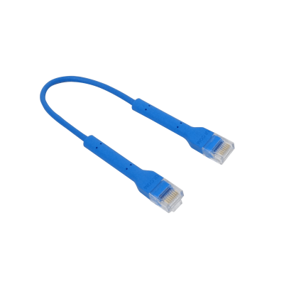 AUP-01 UBIQUITI Azul 10cm Cable Red Cat6 RJ45 0,1mt U-Cable-Patch-RJ45-BL