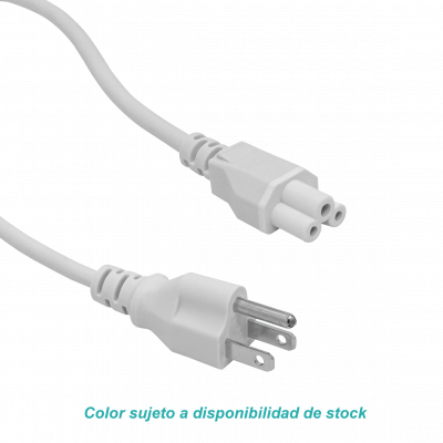 CAMT Clavija Americana-Macho a Toma Trébol-Hembra Cable de Alimentación 60cm USA EEUU