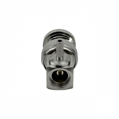 BM1J BNC-Macho 90-Grados RG316 Conector Crimpeable CA100 RG174