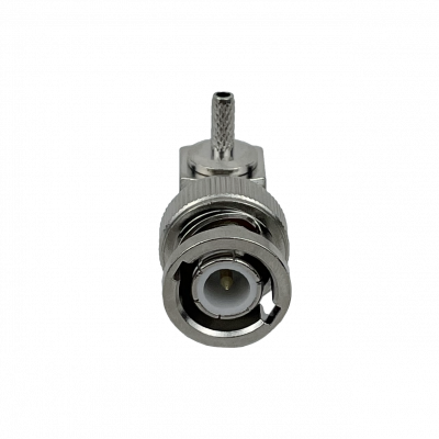 BM1J BNC-Macho 90-Grados RG316 Conector Crimpeable CA100 RG174