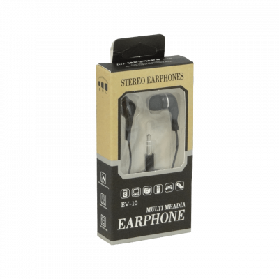 AUDIF-E Audifonos EV-10 3,5mm-Macho Cable Plug Plus