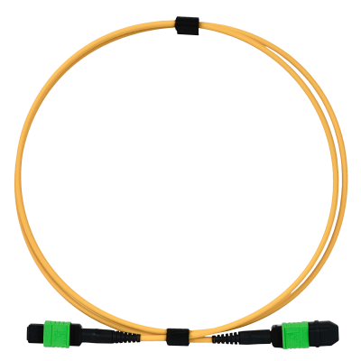 JFSMM1U UI jumper de fibra óptica monomodo de 12 núcleos MPO-MPO tipo B 1 metro LSZH